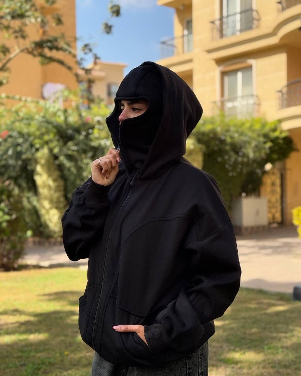 Balaclava Zip Hoodie
