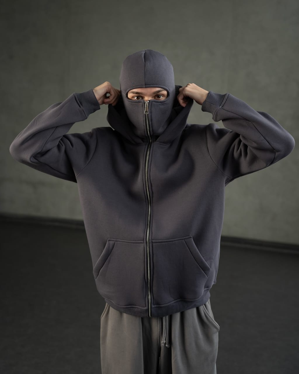 Balaclava Zip Hoodie