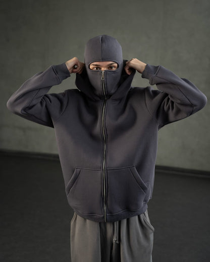 Balaclava Zip Hoodie