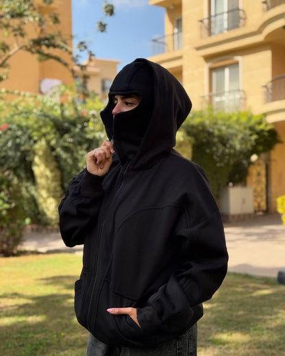 Balaclava Zip Hoodie