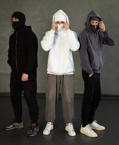 Balaclava Zip Hoodie